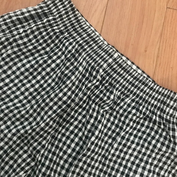 Blk/Wht Checkered 2pc Short Set,13/14 - Picture 5 of 6